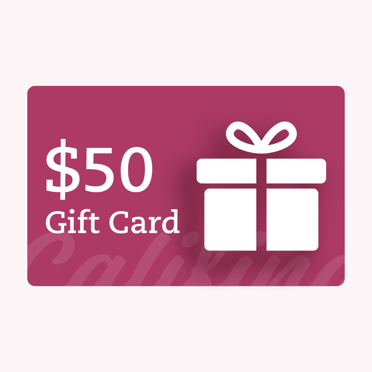 $50 Califina Gift Card