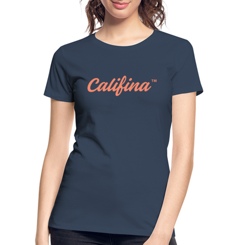 Califina Premium Organic T-Shirt - navy